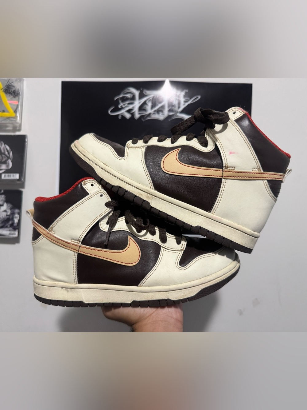 Nike dunk high SE Baroque Brown size 7Y